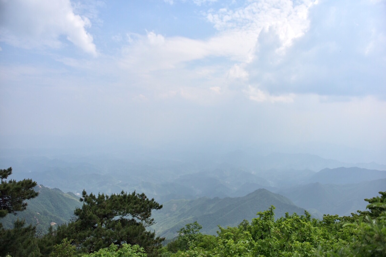 天目山景区旅游景点攻略图