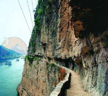 三峡古栈道旅游景点攻略图