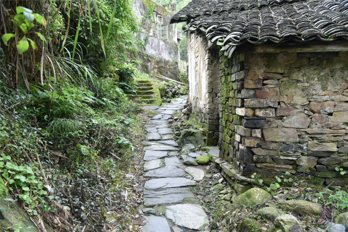 白石岭——一个隐藏在大山深处的六百年古村落 - 石台