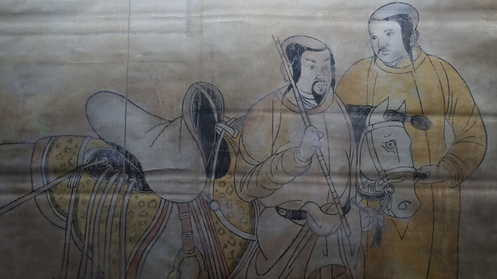 库伦辽墓壁画,800年后仍栩栩如生.