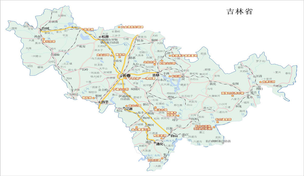 长春市地图