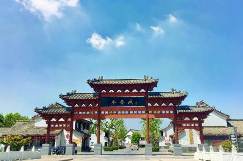 洪泽湖水釜城景区