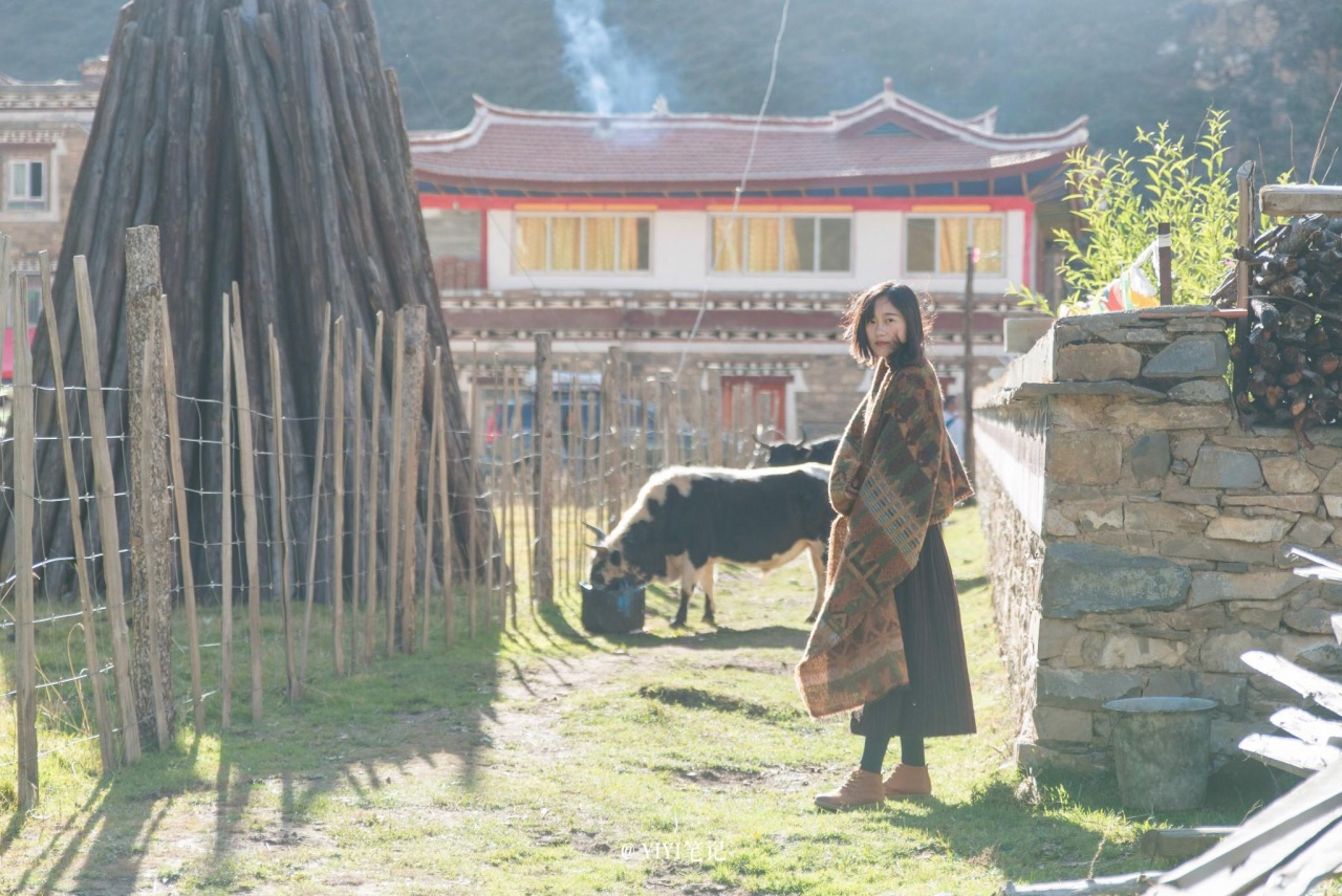 甘孜上木居村攻略,甘孜上木居村门票/游玩攻略/地址