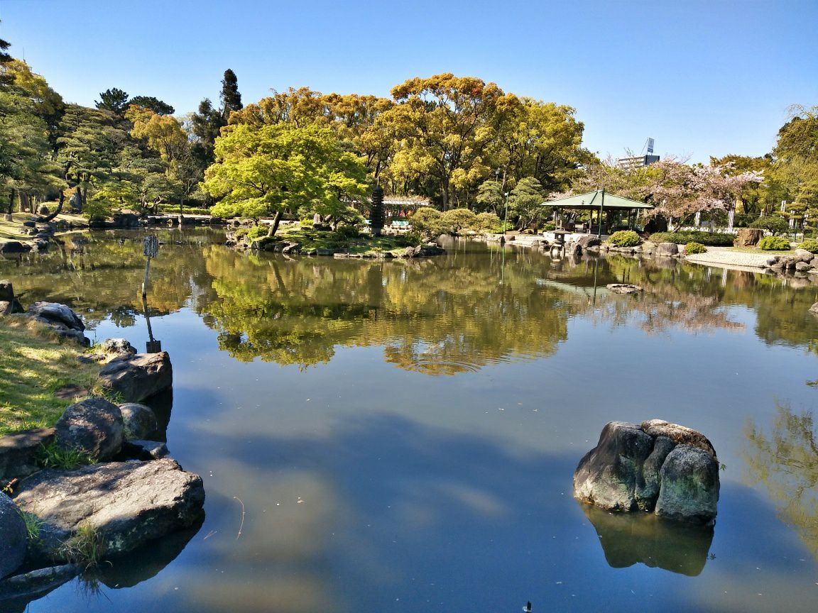 【携程攻略】名古屋鹤舞公园景点,名古屋的鹤舞公园,是一个开放式公园