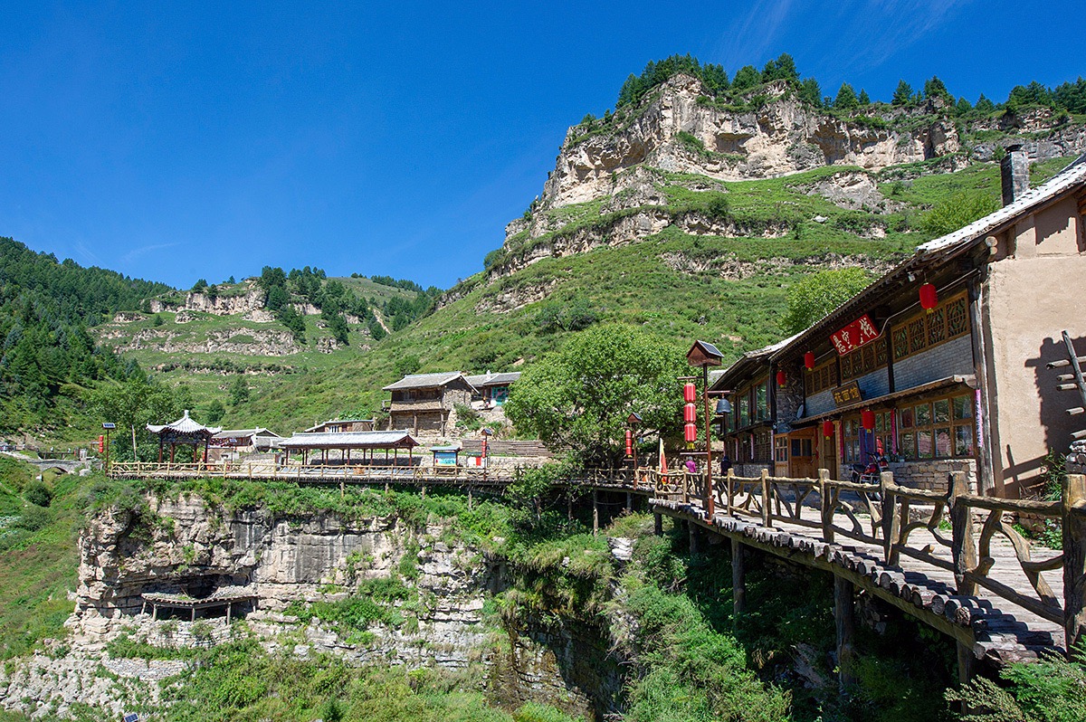 却完全不知道在山西忻州还有一座悬空村