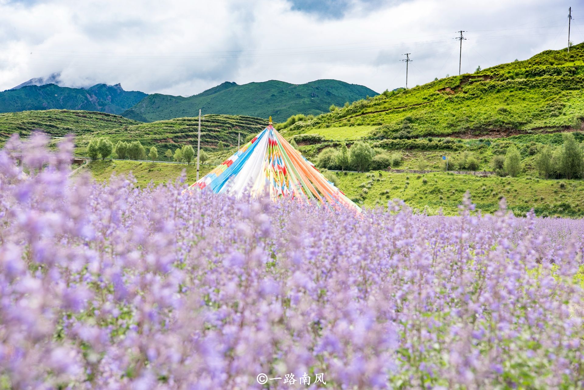 【携程攻略】松潘天堂香谷景点,四川松潘隐藏一片薰衣草花海,景色太美