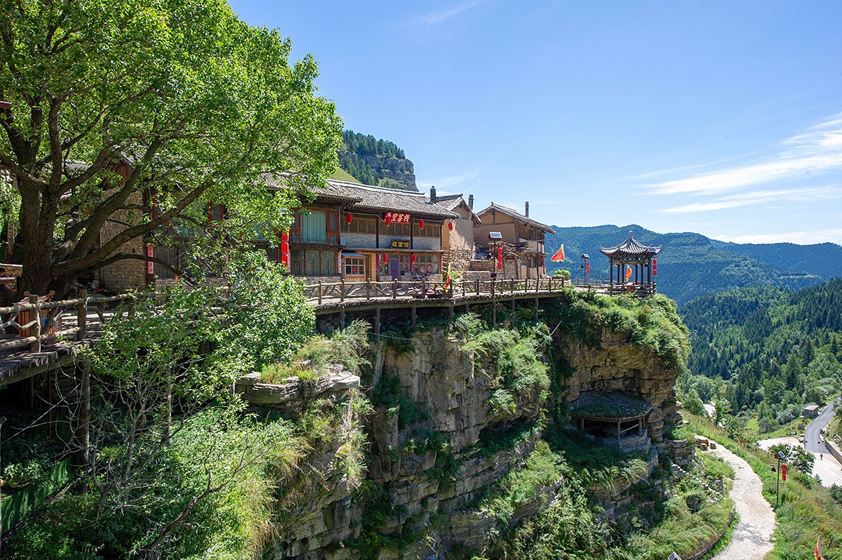 却完全不知道在山西忻州还有一座悬空村