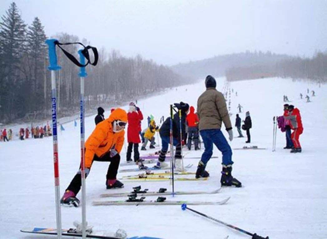 长白山天池雪自然滑雪场