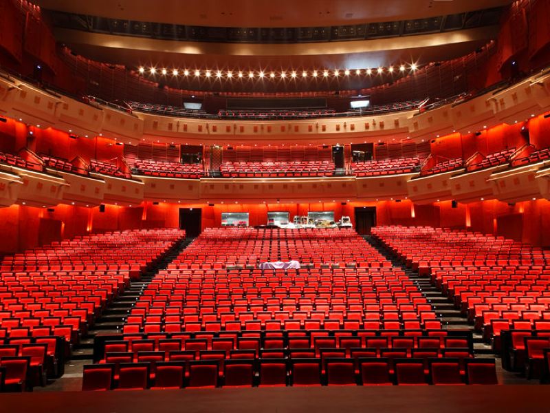 "全国十大剧院之一""主舞台挺大主流演出都可以观赏""音乐厅和剧院挨
