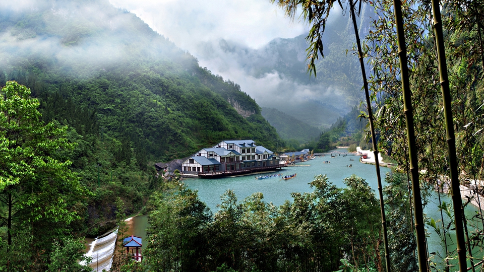 三峡竹海旅游景点图片