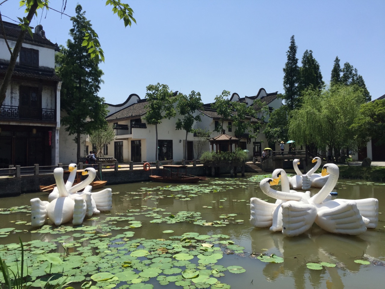 【携程攻略】嘉兴梅花洲景点,.没啥好玩的两个小时