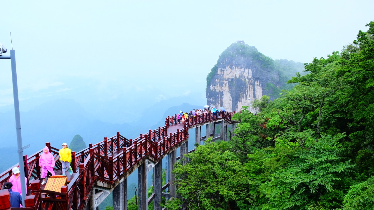 张家界天门山国家森林公园好玩吗,张家界天门山国家样
