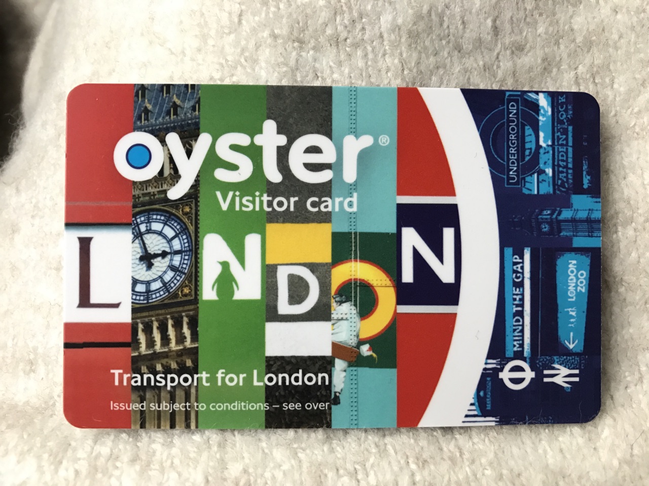 【特惠季】【交通一卡通】伦敦牡蛎卡visitor oyster card