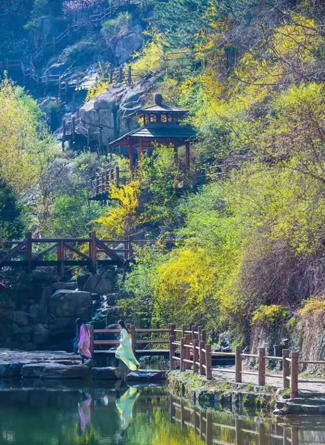 【携程攻略】济南九如山瀑布群风景区好玩吗,济南九如山瀑布群风景区