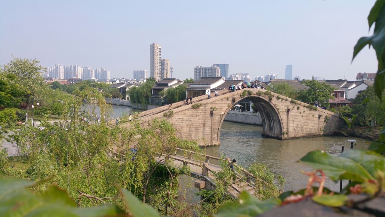 【携程攻略】苏州盘门景点,盘门景区风景不错啊,老挺