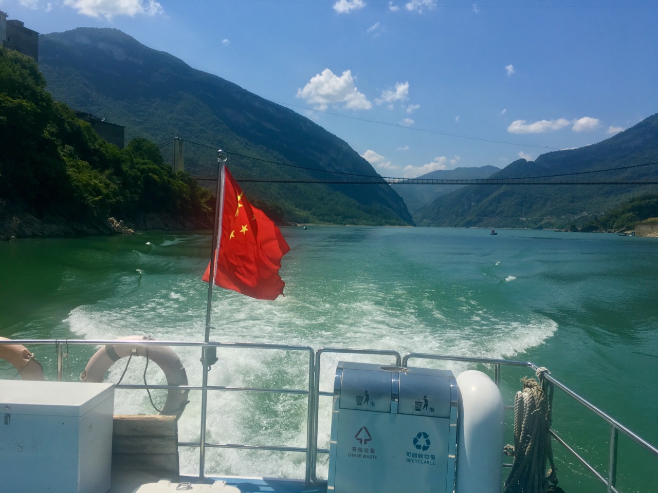 【携程攻略】重庆乌江画廊景点,风景不错,游船服务也