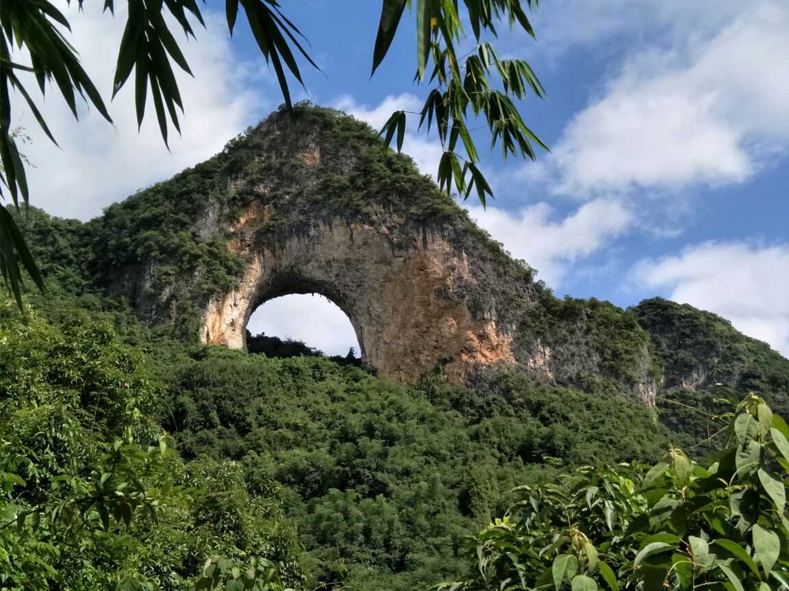 【携程攻略】阳朔月亮山好玩吗,阳朔月亮山景点怎么样