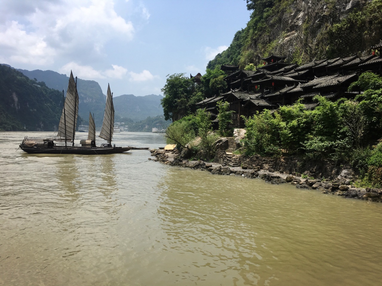 宜昌出发】娱乐点,相比山上人家更喜欢水上人家溪边人家,除了人太多没