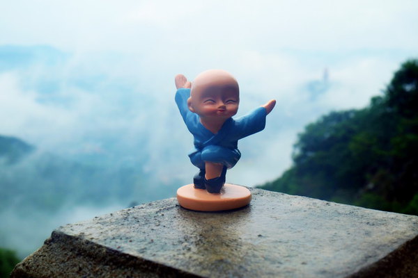 小和尚说快停车我要在此拍照留念