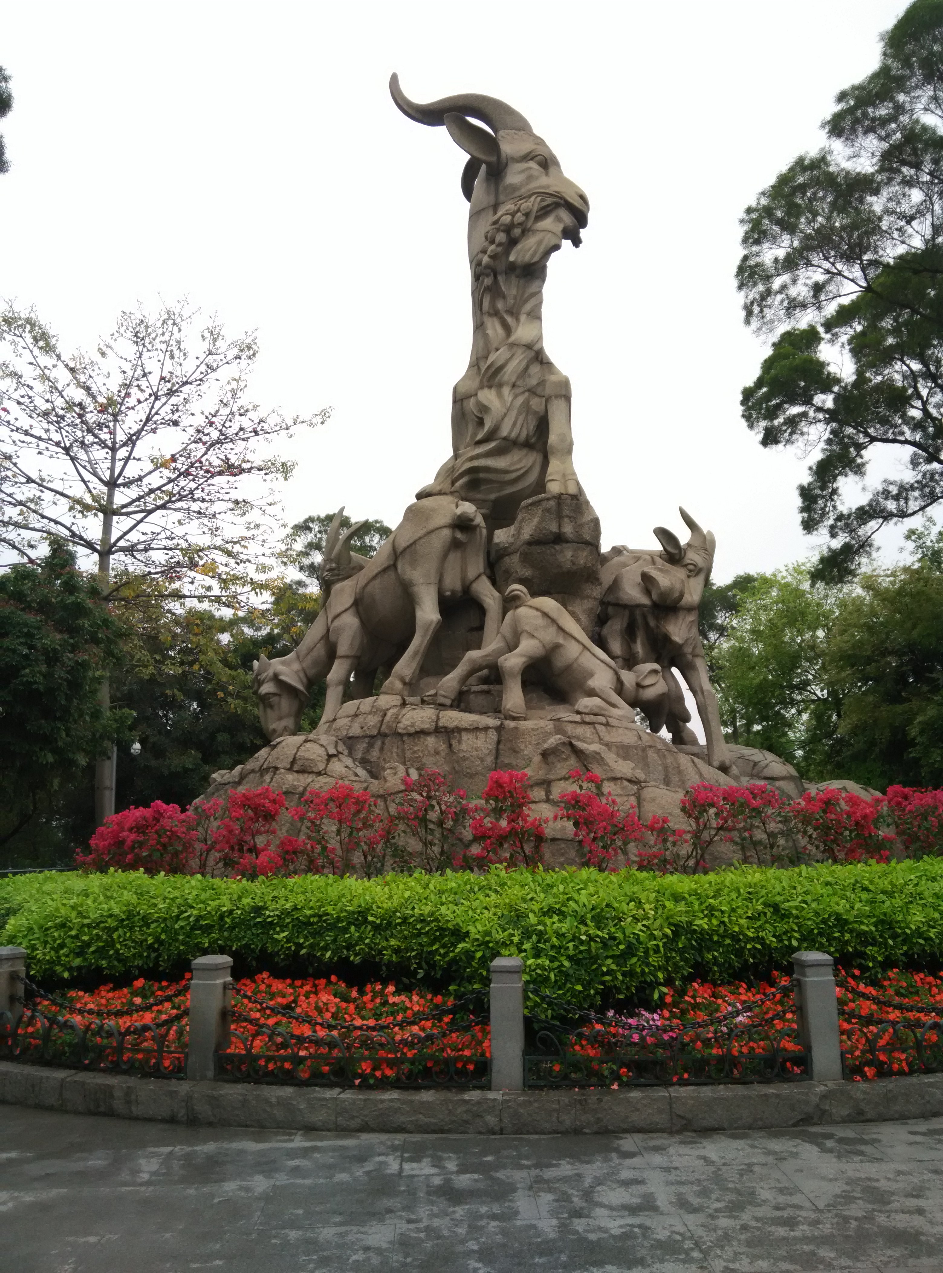 越秀公园旅游景点攻略图