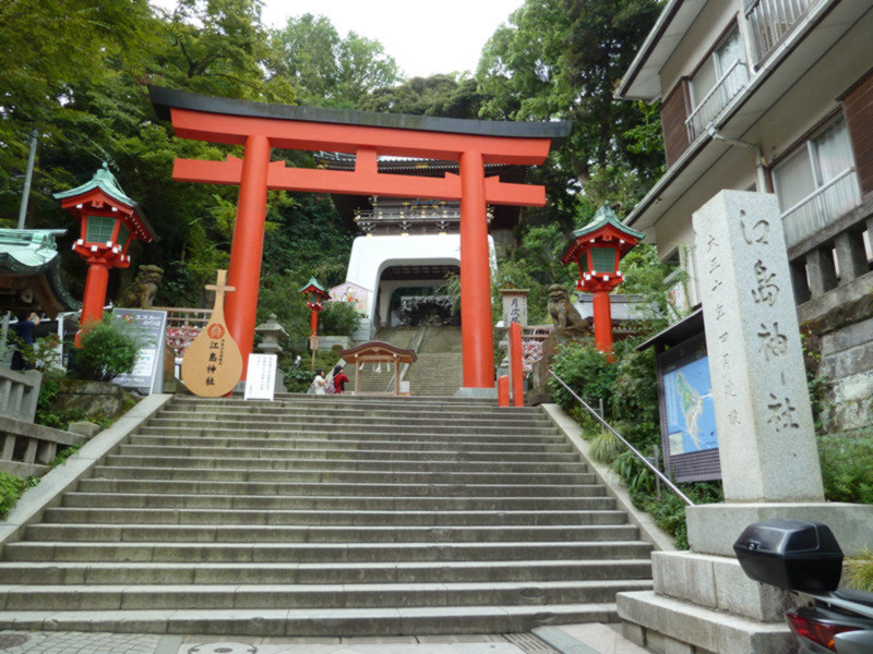 【携程攻略】关东神奈川县藤泽市江岛神社好玩吗,关东江岛神社景点怎