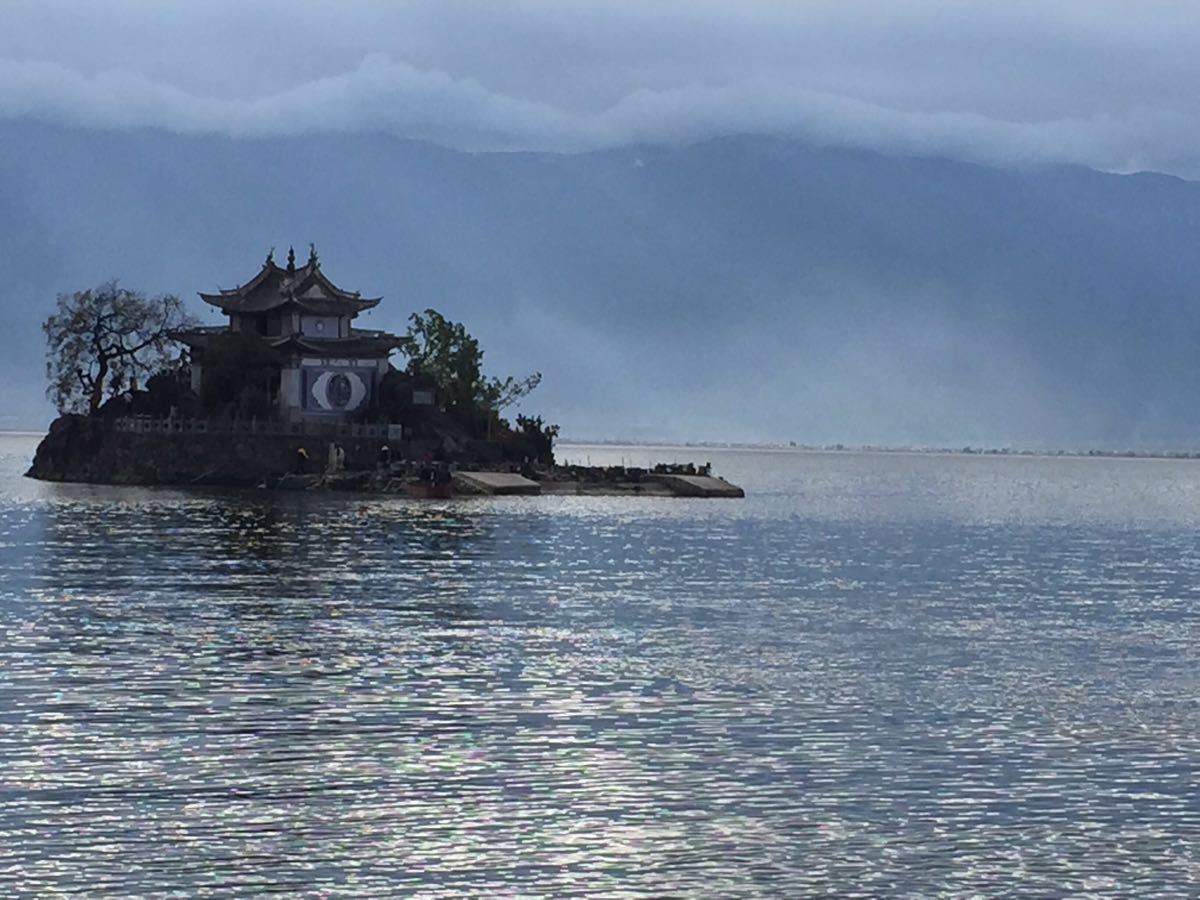 【携程攻略】大理小普陀景点,就是洱海挖色湖畔的一座小岛,小的几乎没