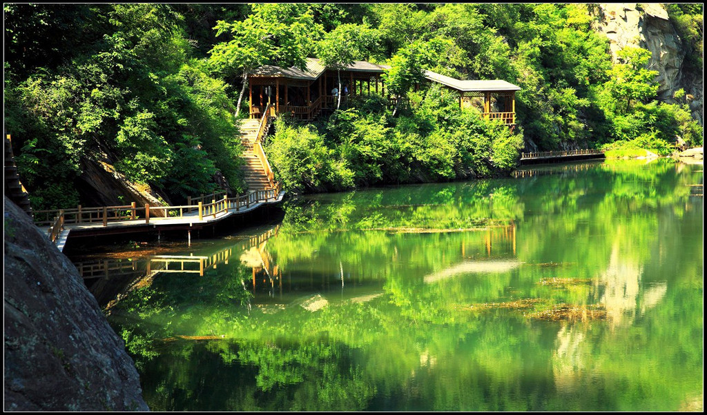 北京近郊火爆进行时的度假休闲地——怀柔白河湾开放景区2015.06.20