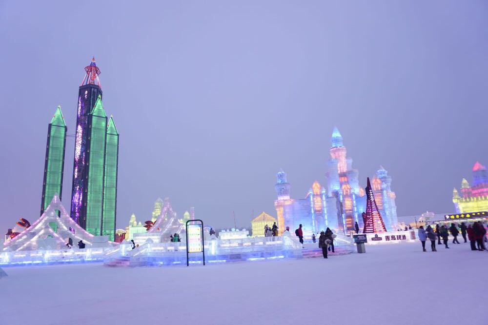 美丽冰雪城哈尔滨