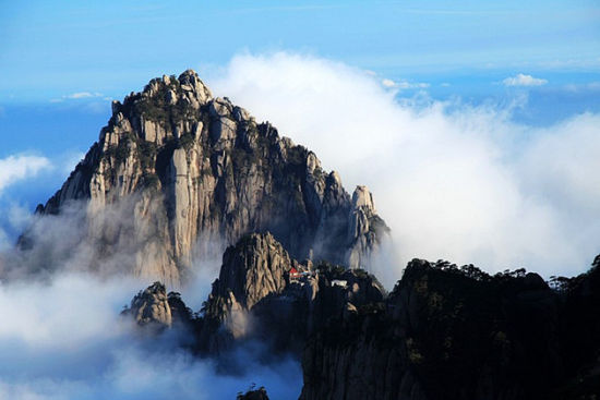 【黄山】——中国5a级旅游景区,国家级风景名胜区,全国文明风景旅游