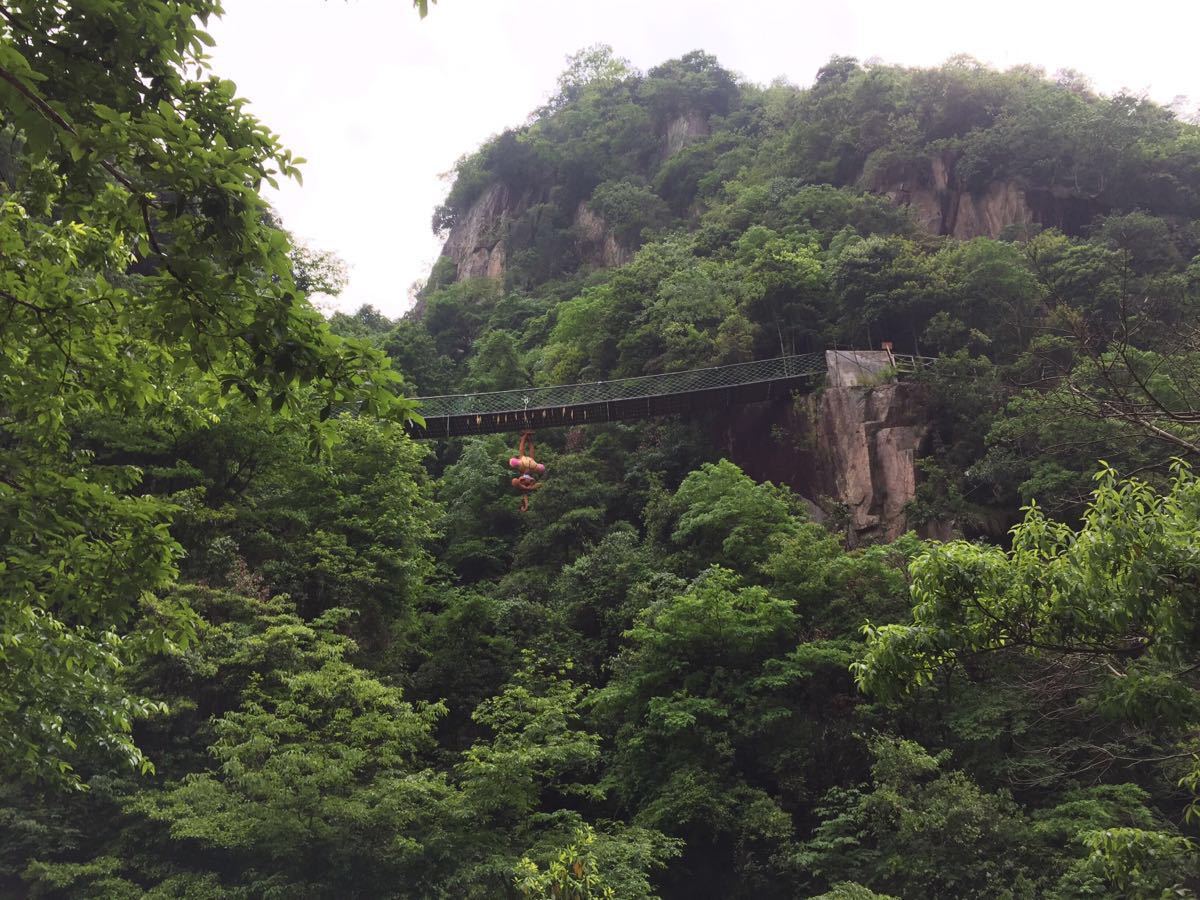 浙西大峡谷旅游景点攻略图
