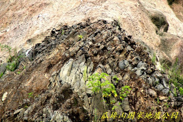 瓜埠山国家地质公园火山喷发造奇观 南京六合自由行