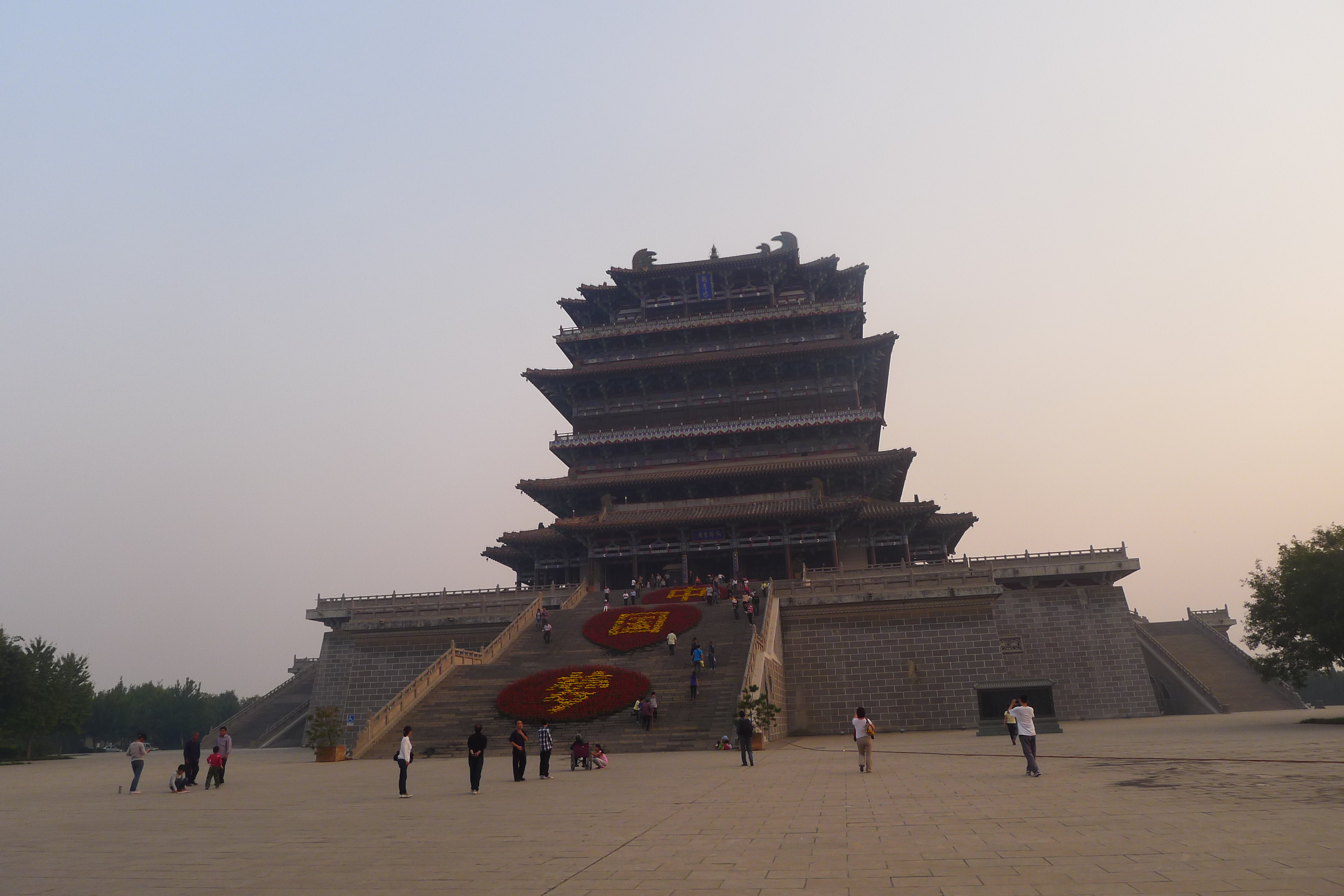 鹳雀楼旅游景点攻略图
