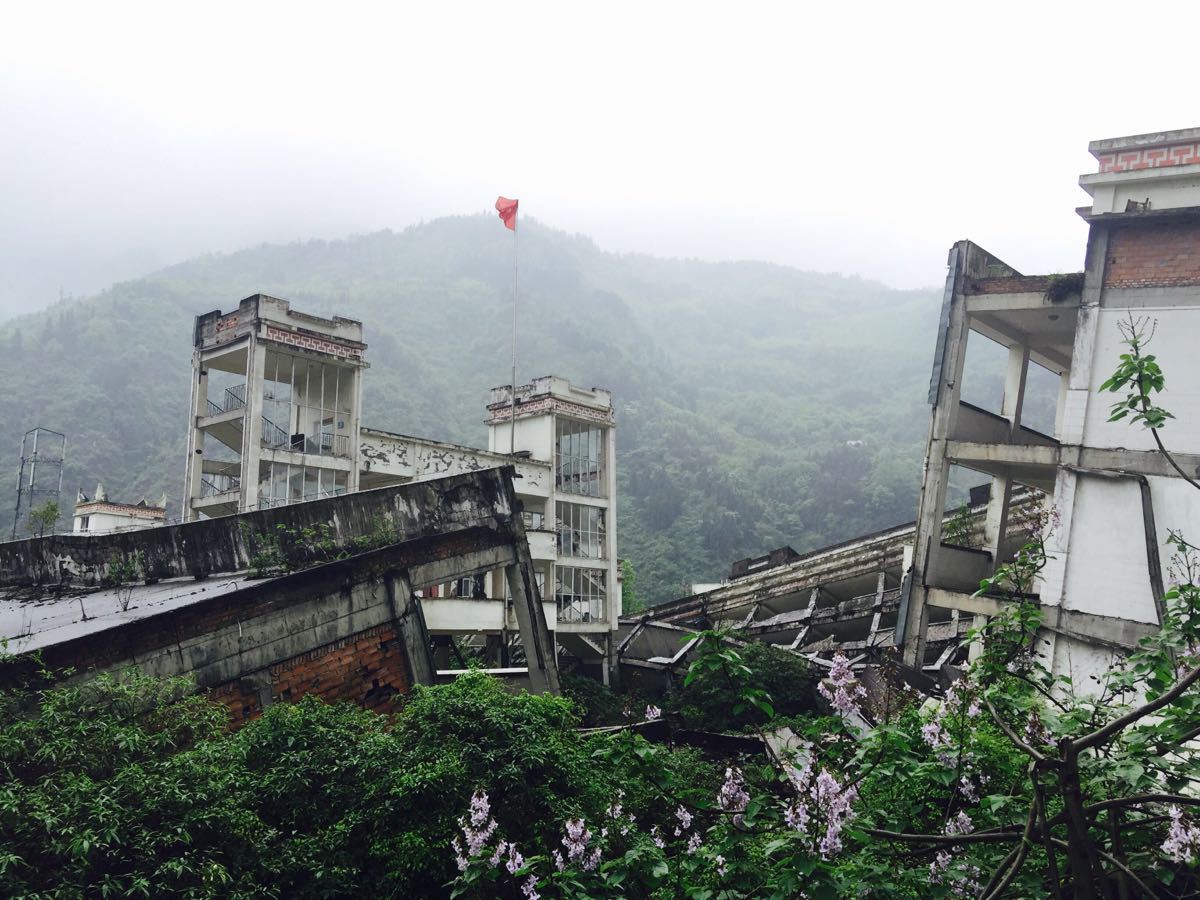 映秀地震遗址旅游景点攻略图