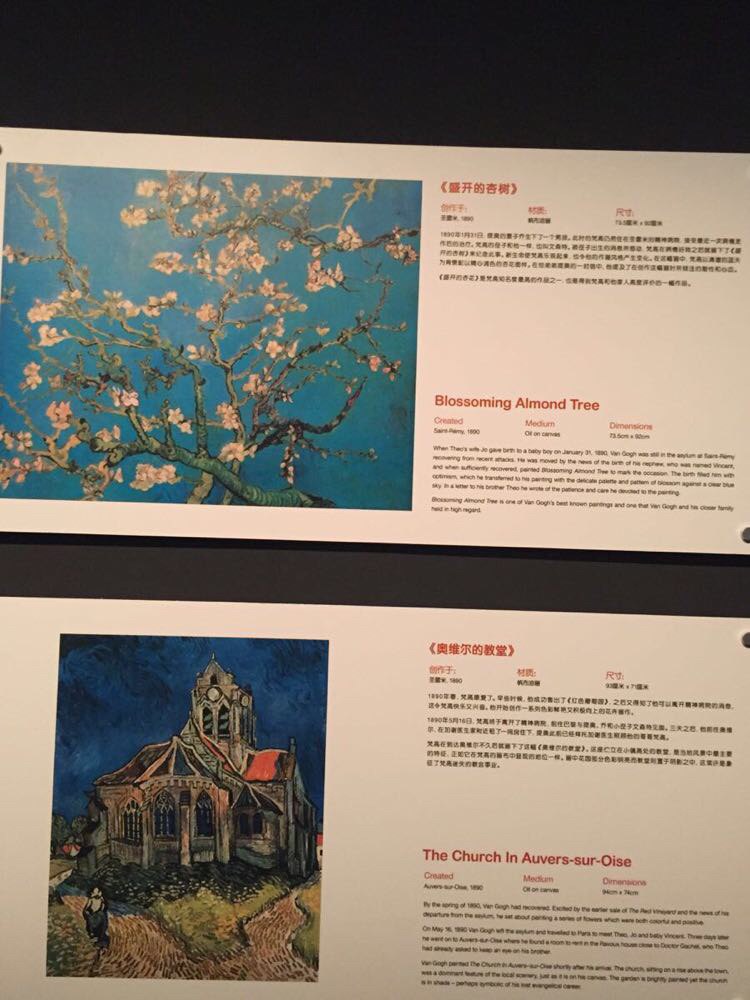 上海新天地一一梵高画展