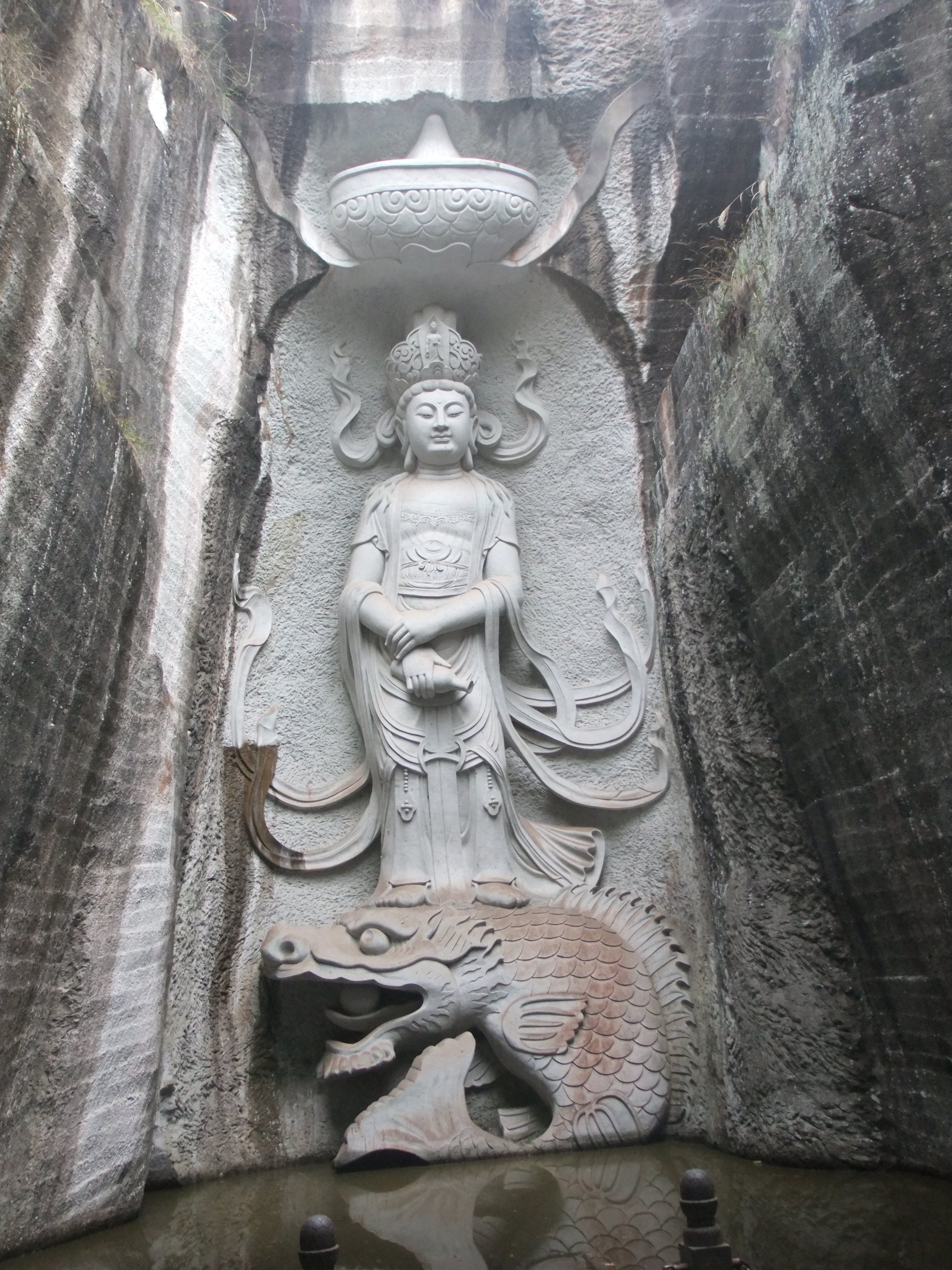 匆匆的脚步--绍兴新昌大佛寺