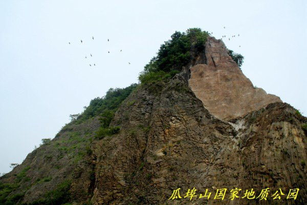 瓜埠山国家地质公园火山喷发造奇观 南京六合自由行