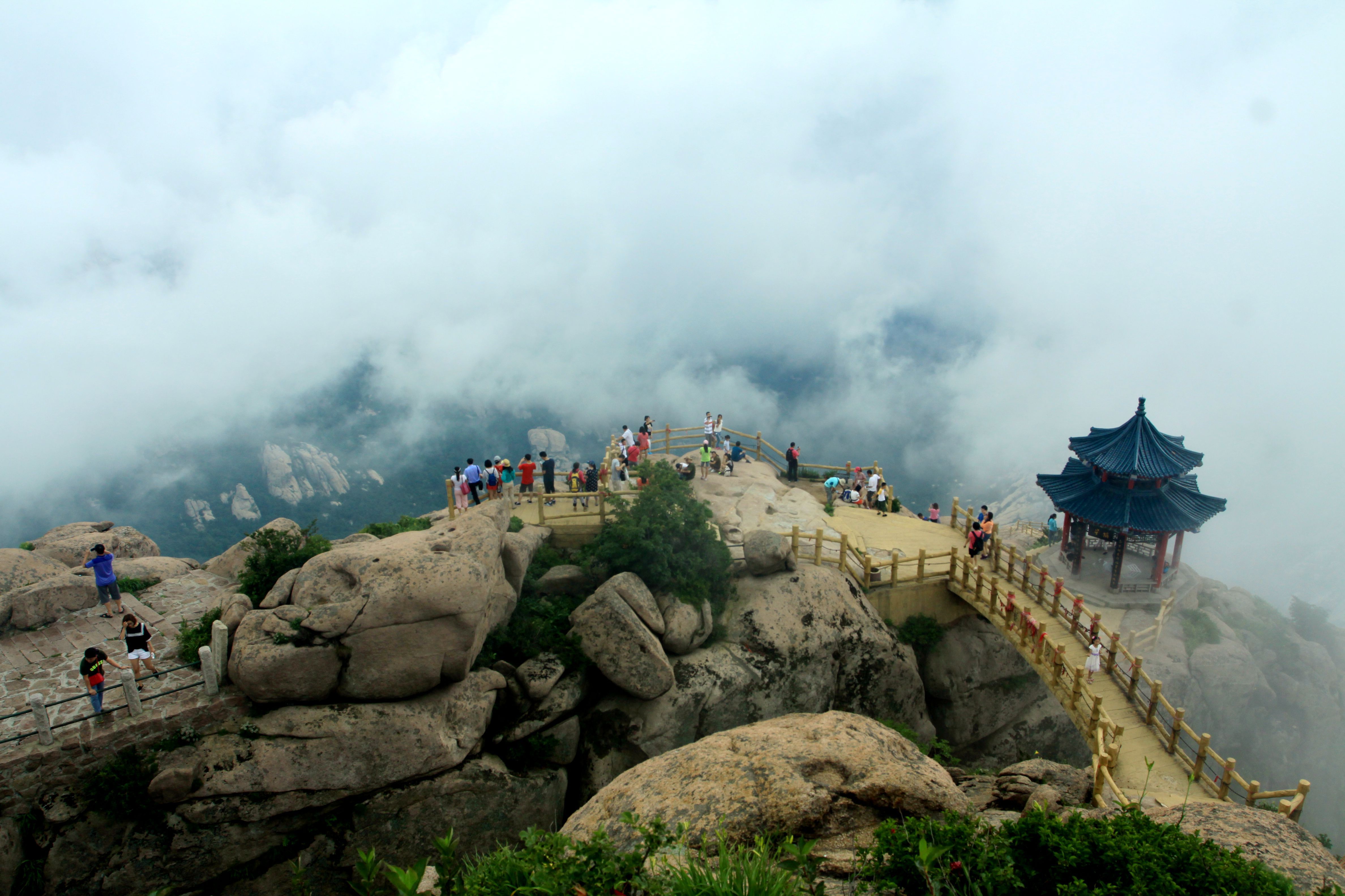 崂山巨峰景区旅游景点攻略图