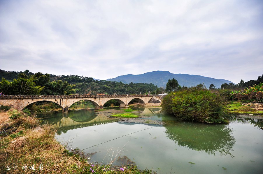 福建漳州长泰县马洋溪生态旅游区山重村