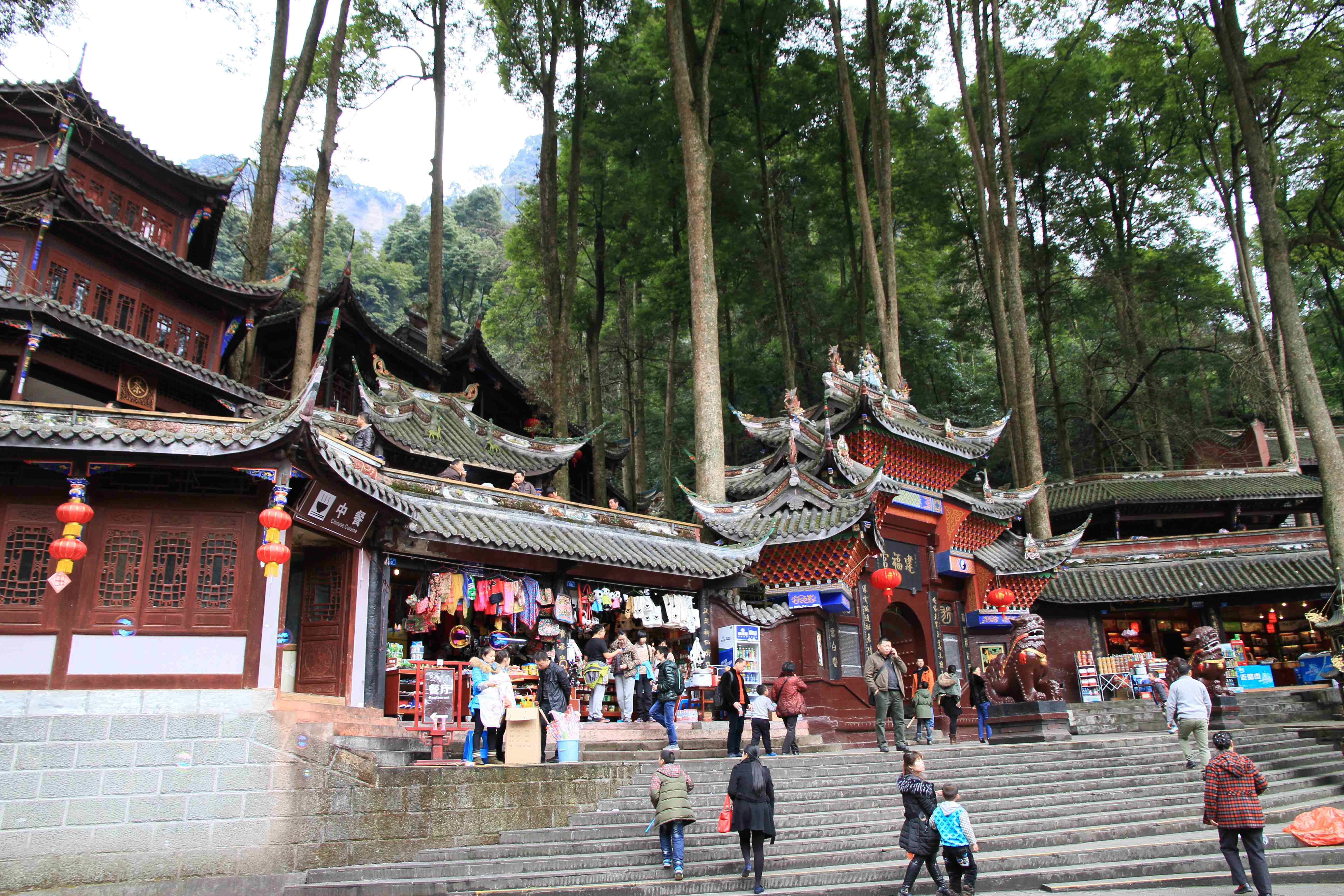 成都行-(都江堰-青城山--街子古镇)1日游