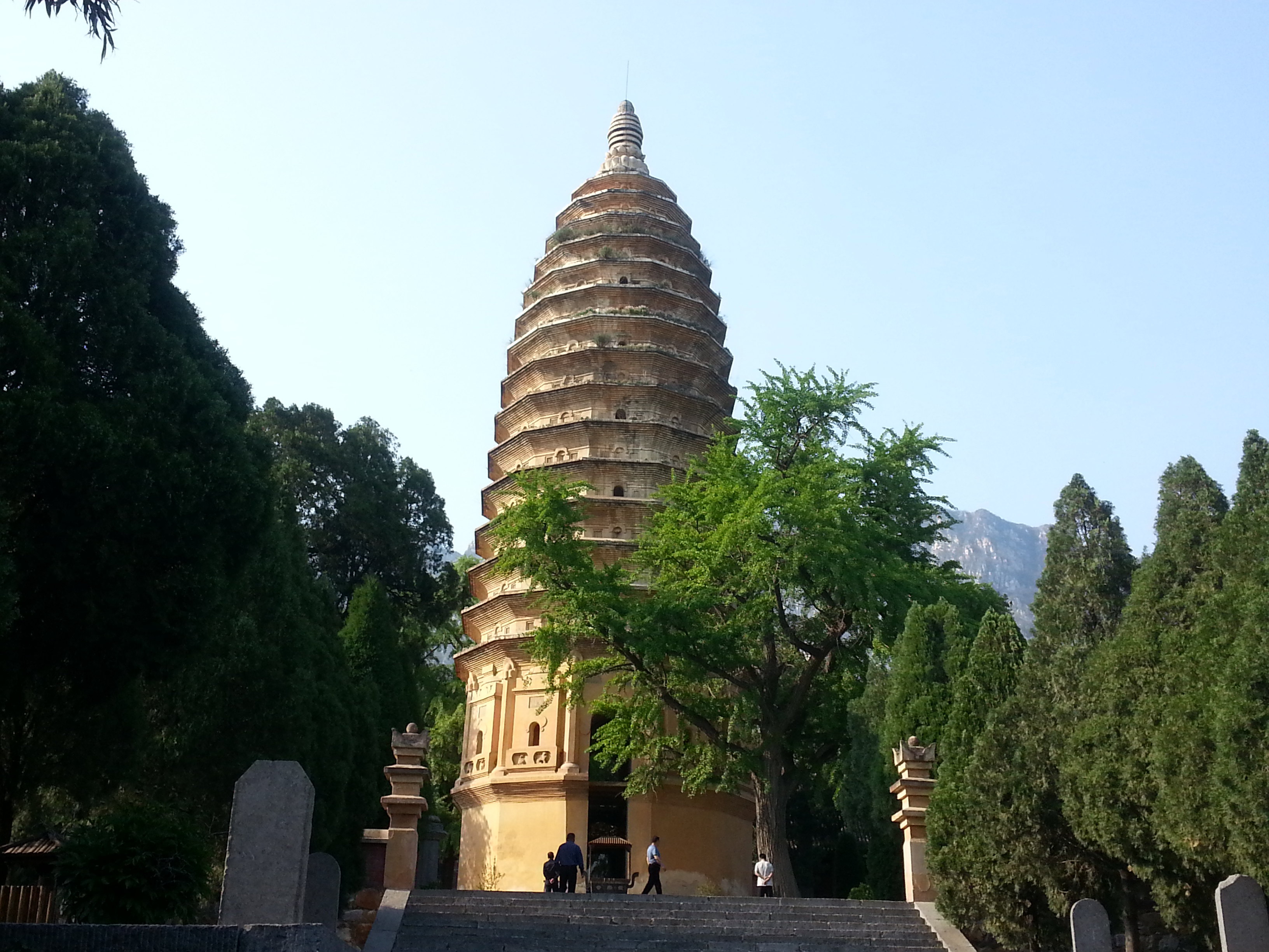 嵩岳寺塔旅游景点攻略图