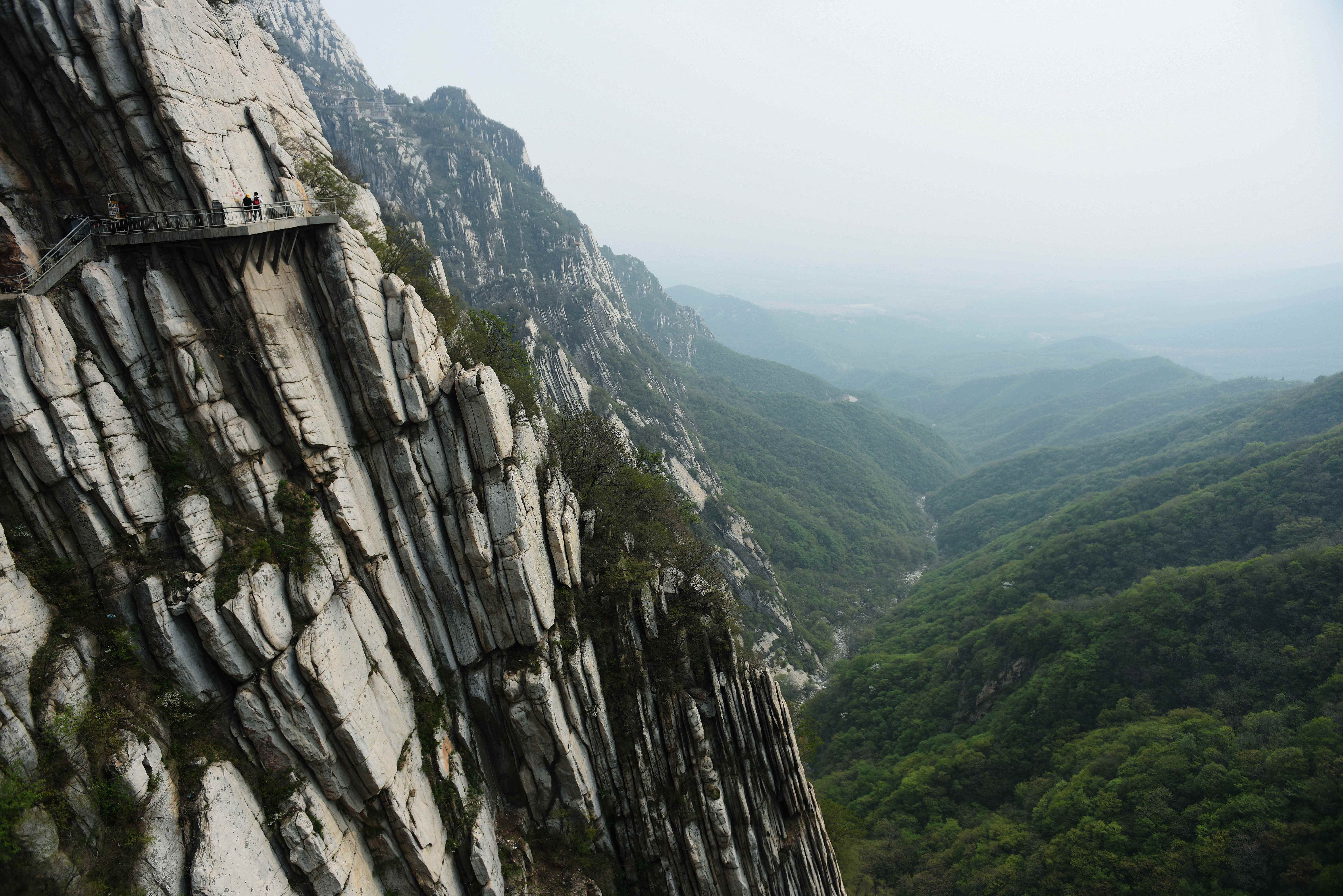 云台山,嵩山独自登山游