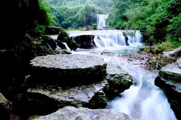 仙女池远景.