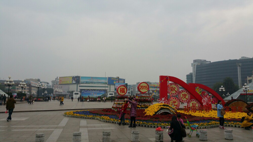 【携程攻略】桂林中心广场适合朋友出游旅游吗,中心广场朋友出游景点