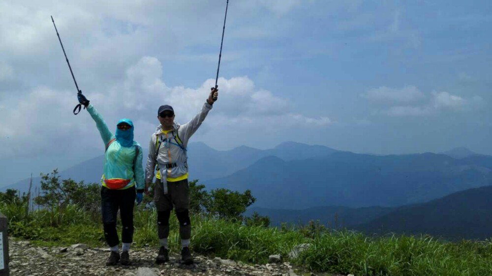 登天目山仙人顶