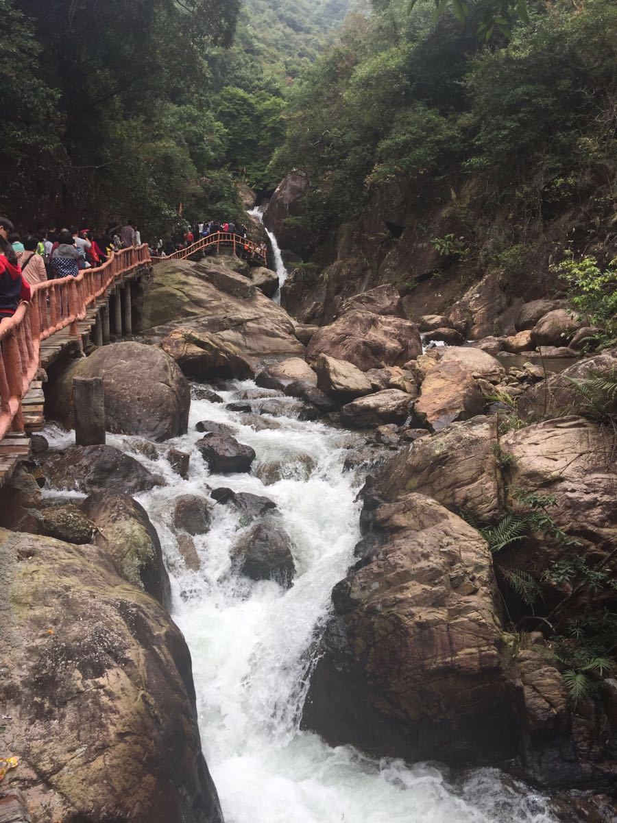 【携程攻略】广东白水寨风景名胜区景点,瀑布真是不错