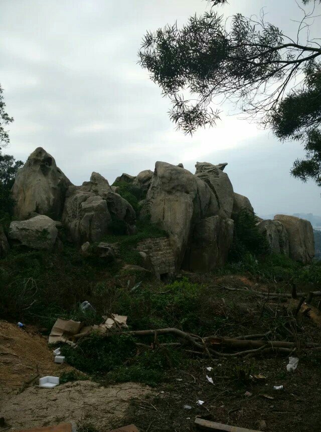南寨山石景