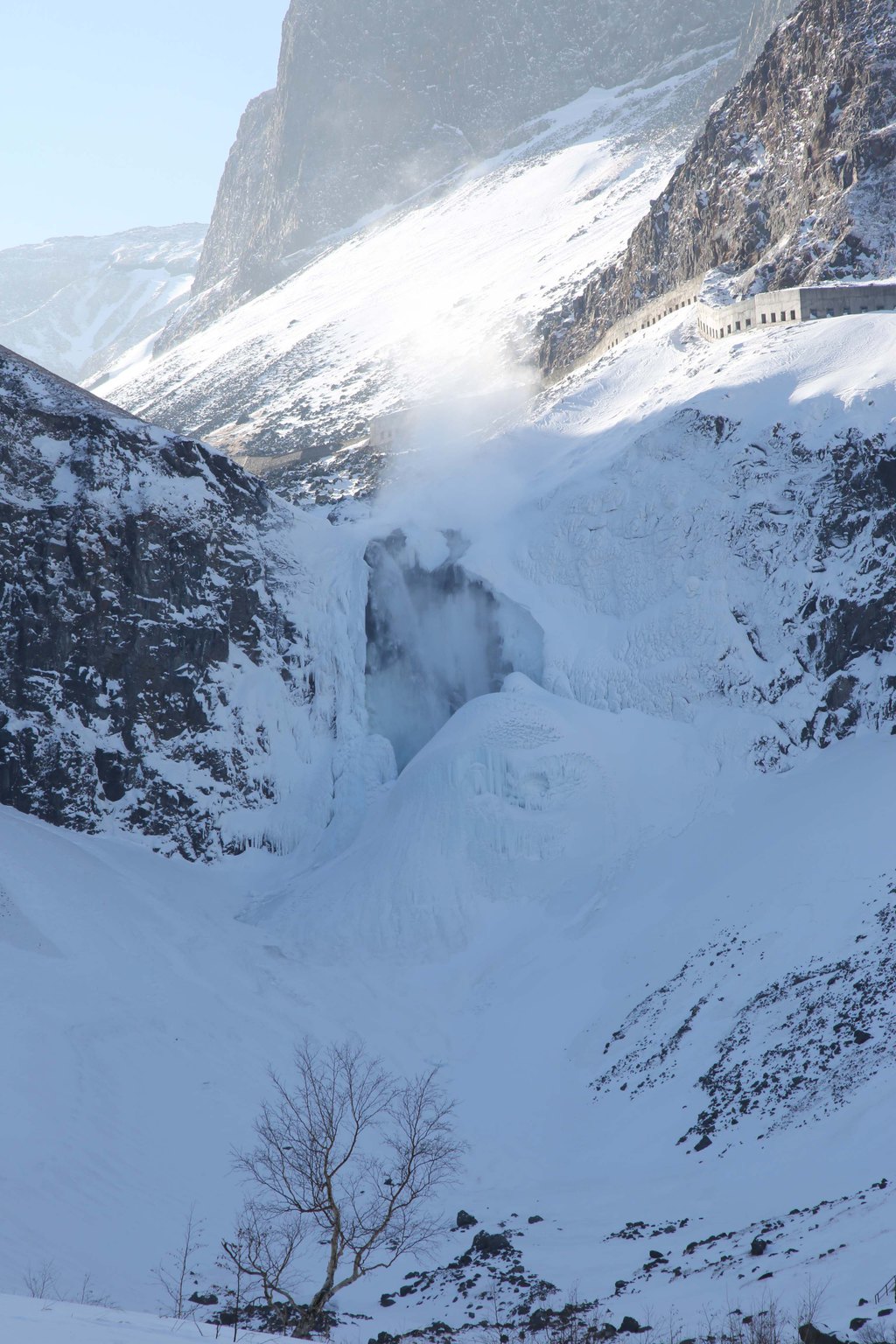 第五站 长白山雪景 长白山分东西南北4个坡,去每个坡都得从不同的镇子