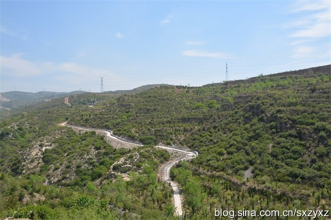 【太原】东山五龙城郊森林公园之东线-登山健身步道