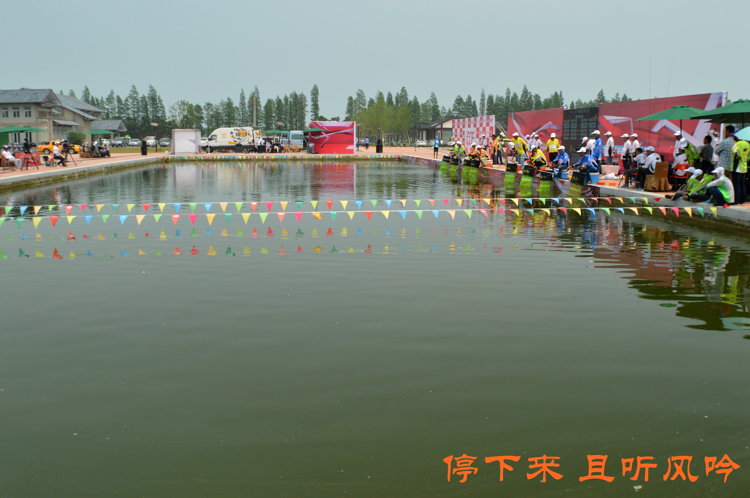 固城湖国际垂钓中心暨"2015ccf固城湖杯江苏站"黑坑争霸赛