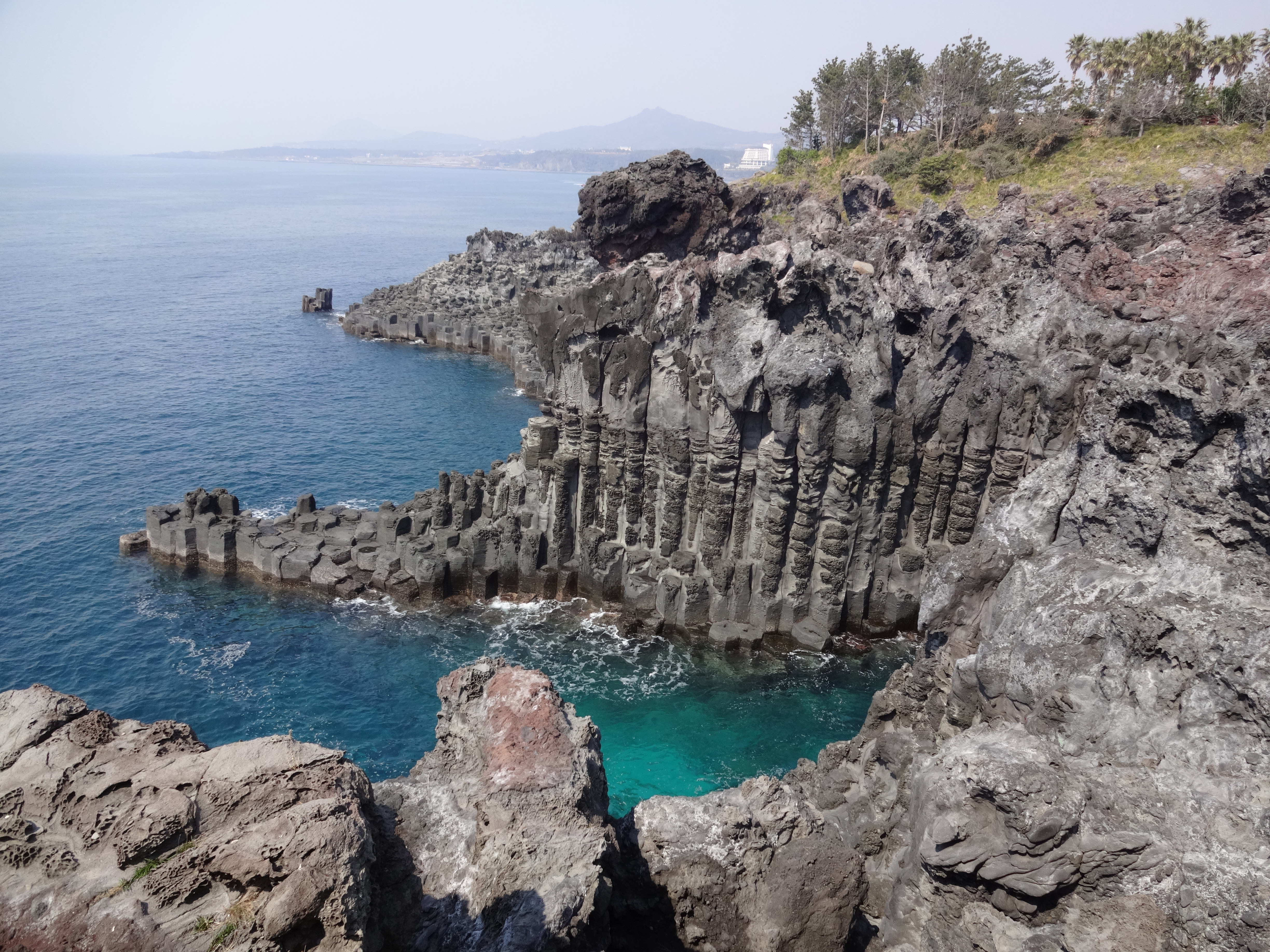 济州岛柱状节理带好玩吗,济州岛柱状节理带景点怎么样_点评_评价